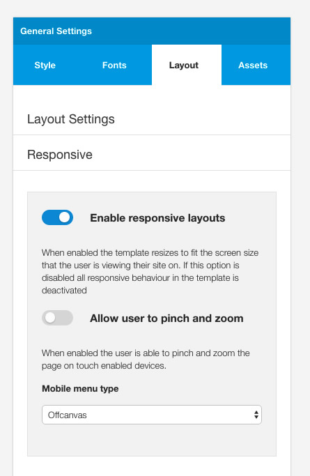 Control Responsive Responsive Control
