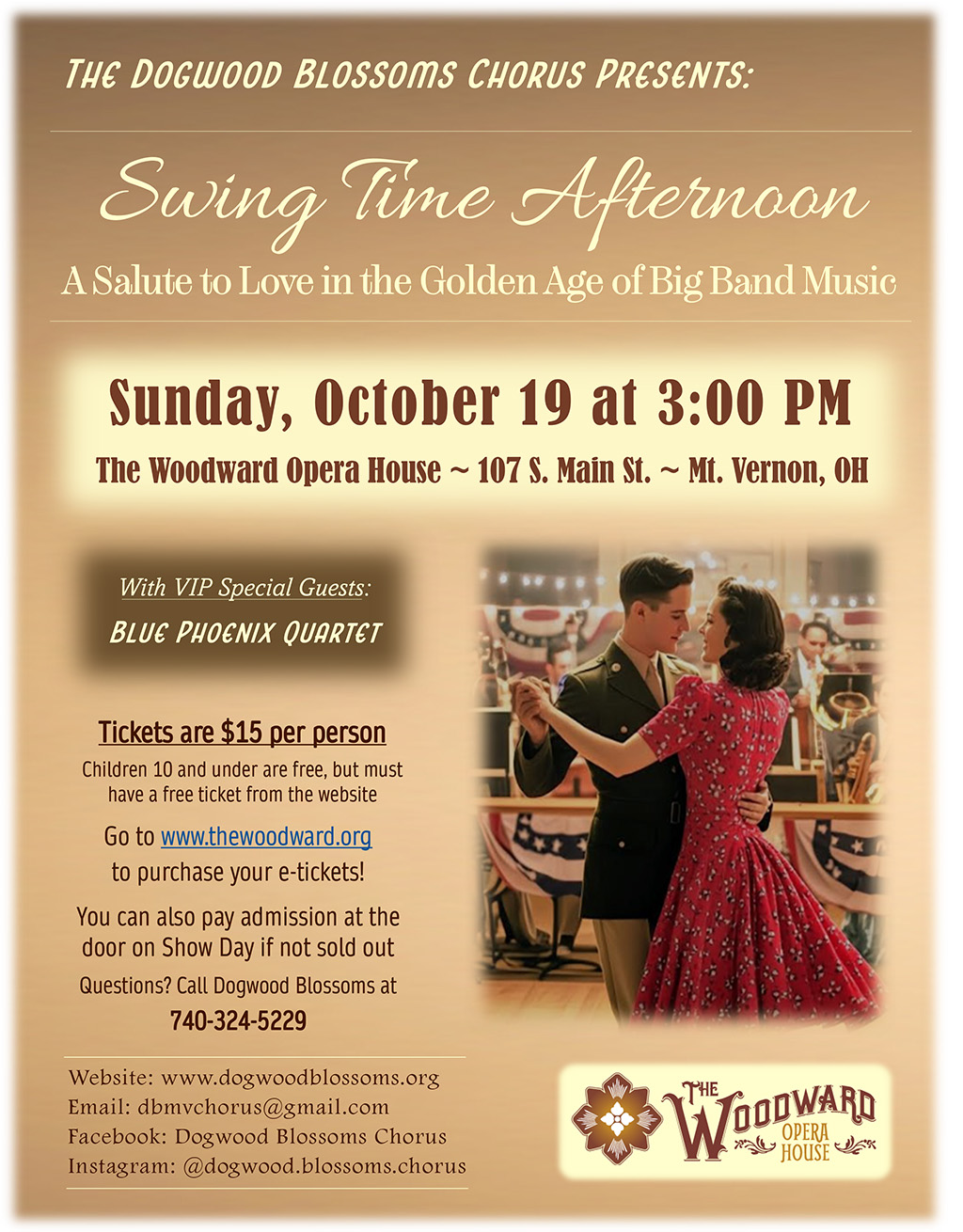 “Swing Time Afternoon: A Salute to Love in The Golden Age of Big Band Music”