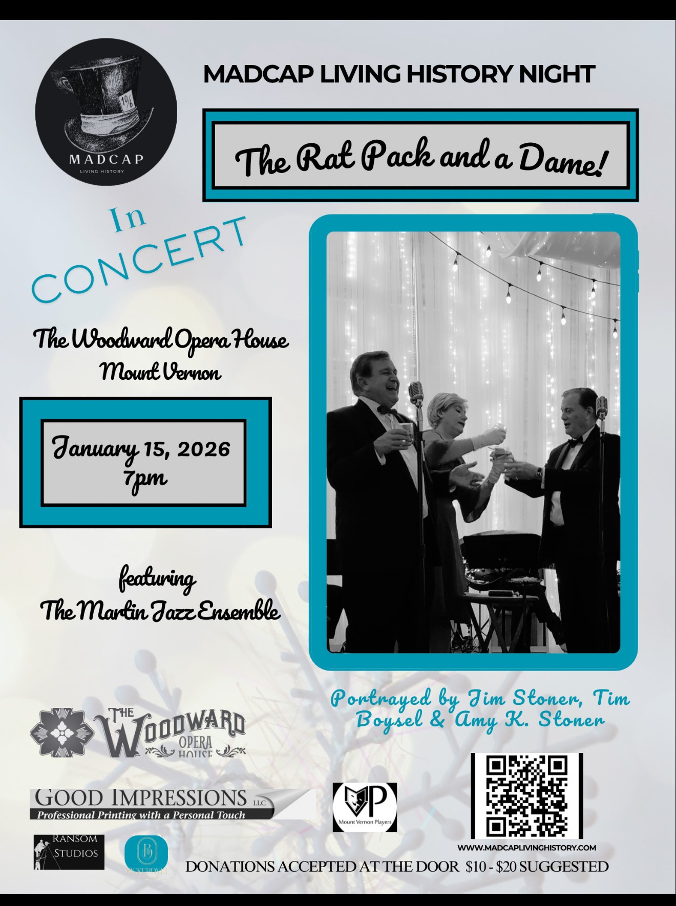 Madcap Living History Night